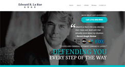 Desktop Screenshot of edwardrlarue.com